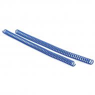 Спираль для брошюрования Agent A4 3:1 14,3 мм синяя 100 шт.