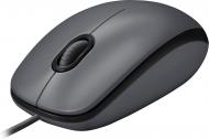 Мишка Logitech Corded Mouse M100 grey (910-005003)