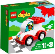 Конструктор LEGO DUPLO Мой первый гоночный автомобиль 10860