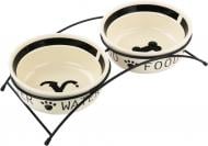 УЦІНКА! Підставка Trixie Eat on Feet з двома мисками D13 0,25 л 24640 (УЦ №2884)