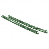 Спіраль для брошурування Agent A4 3:1 9,5 мм зелена 100 шт.