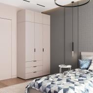 УЦЕНКА! Дополнительный сегмент Берегиня Антресоль к шкафу Choice 3д3я 400х1200х550 мм кашемир/кашемир (УЦ №2884)