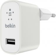 Сетевое зарядное устройство Belkin USB Mixit Premium USB 2.4Amp White (F8M731vfWHT)