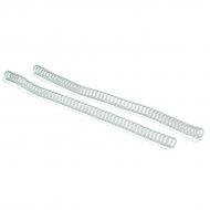 Спіраль для брошурування Agent A4 4:1 10 мм прозора 100 шт.