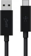 Кабель Belkin USB Type-C – USB 1 м черный (F2CU029bt1M-BLK)