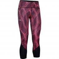 Лосины Under Armour W UA Fly Fast HeatGear Printed Crop 1353511-691 р.S розовый