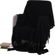 Плед Cotton 200x220 см черный La Nuit Плед Cotton 200x220 см черный La Nuit
