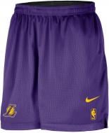 Шорты Nike LAL MNK MESH PRAC SHORT CTS FZ7505-504 р. L фиолетовый