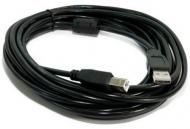 Кабель для принтера EXTRADIGITAL USB 2.0 AM/BM 5 м черный (KBU1621)