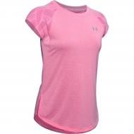 Футболка Under Armour UA W Streaker 2.0 Shift Short Sleeve 1350070-691 р.XS розовый