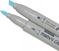 Маркер двусторонний Marvy 1900B-S 22191010T светло-голубой