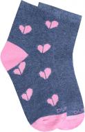 Комплект носков для девочек Duna детских 1073 (2 шт.) р.16–18 меланж/джинс