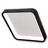 Светильник потолочный LIGHT SET ROMASHKA LED S 88 Вт черный 3000-6500 К