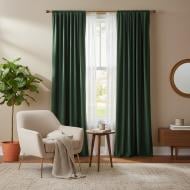 Штора BONA 150х280 світло-зелений La Nuit