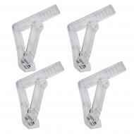 Набір кліпс для скатертини Supretto пластикові 4 шт. (77110001)