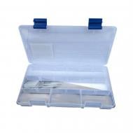 Коробка для снастей Gladiator XD-08 - 23x12x3,5 см - Прозрачный