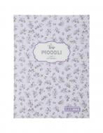 Книга для записей Piccoli А5 80 листов в клетку лавандовый Buromax