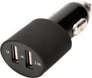 Зарядний пристрій у машину Digitus EDNET 2xUSB 3.4A black (84100)