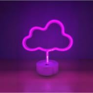 Ночник LED-NEON CLOUD фиолетовый B-16