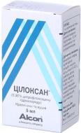 Цілоксан для очей і вух краплі 3 мг 5 мл