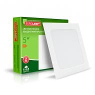 Світильник вбудовуваний (Downlight) Eurolamp 4000 К білий LED-DLS-5/4(new)