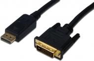 Кабель Digitus DisplayPort – DVI 2 м черный (AK-340306-020-S) (AM/AM)