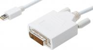 Кабель Digitus DVI – mini DisplayPort 3 м білий (AK-340305-030-W)