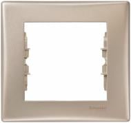 Рамка Schneider Electric Sedna титан SDN5800168