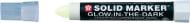 Маркер Sakura індустріальний світиться уночі SOLID MARKER GLOW IN THE DARK 13 мм XSC#300 білий