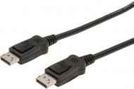 Кабель Digitus DisplayPort – DisplayPort 1 м черный (AK-340103-010-S)