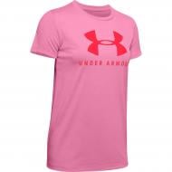 Футболка Under Armour GRAPHIC SPORTSTYLE CLASSIC CREW 1346844-691 р.XS рожевий