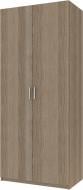 Шкаф гардеробный Doros 2100x900x520 мм вариант 4 трюфель