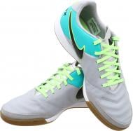 Бутсы Nike TIEMPOX GENIO II LEATHER IC 819215-003 р.US 10,5 серый