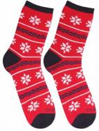 Носки детские для девочек Duna новогодние 4033 р.18–20 красный