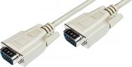 Кабель Digitus VGA 5 м білий (AK-310100-050-E) (HDDB15M/M)