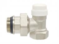 Кран радиаторный Gross 50401 термостатичный угловой 25 1"