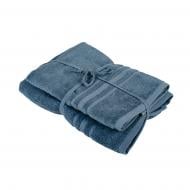 Набір рушників махрових Dylan 2 шт. джинс La Nuit Набір рушників махрових Dylan 2 шт. джинс La Nuit