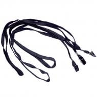 Набор шнурков для бейджей D002 A черный