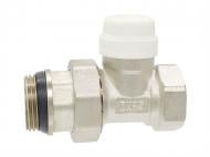 Кран радиаторный Gross 50402 термостатичный прямой 25 1"