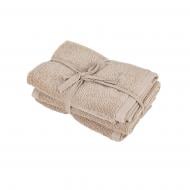 Набор полотенец махровых Dylan 3 шт. 30x30 см бежевый La Nuit
