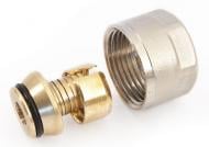 Євроконус General Fittings Ø16 х 2,0 х 3/4" нікель (330080N051620A) ПЕ