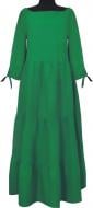 Платье Галерея льна Офелия р. 50 зеленый 0926/50/393