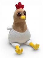 Мягкая игрушка Stip Курица Мотты 35 см бело-бежевый