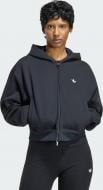 Джемпер Adidas ESS FL CP FZ HD KR9166 р.S черный