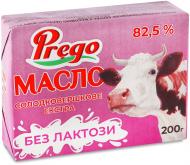 Масло Prego сладкосливочное экстра 82,5 % без лактозы 200 г