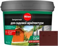 Импрегнат для садовой архитектуры Altax орех мат 10 л