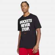 Футболка Nike M NK DRY OC STND VERB SS TEE DB5989-010 р.S черный