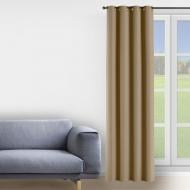 Штора-блекаут Fusion Dimout 200х258 кавовий Decora textile
