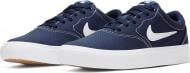 Кроссовки для мальчиков демисезонные Nike SB CHARGE CNVS (GS) CQ0260-400 р.35,5 темно-синие Кроссовки для мальчиков демисезонные Nike SB CHARGE CNVS (GS) CQ0260-400 р.35,5 темно-синие