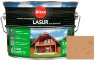 Лазурь глубоко консервирующая Altax Lasur для древесины дуб полумат 2,5 л